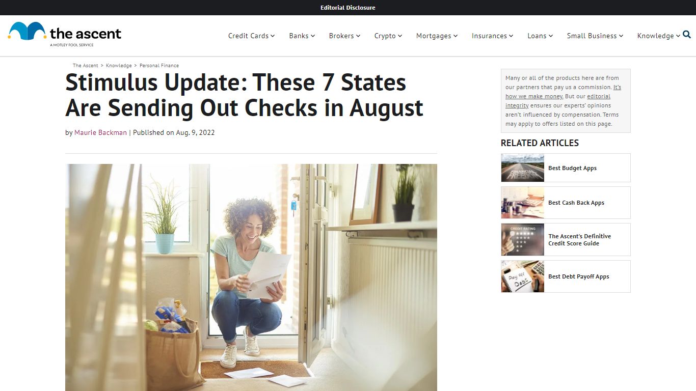 Stimulus Update: These 7 States Are Sending Out Checks in August